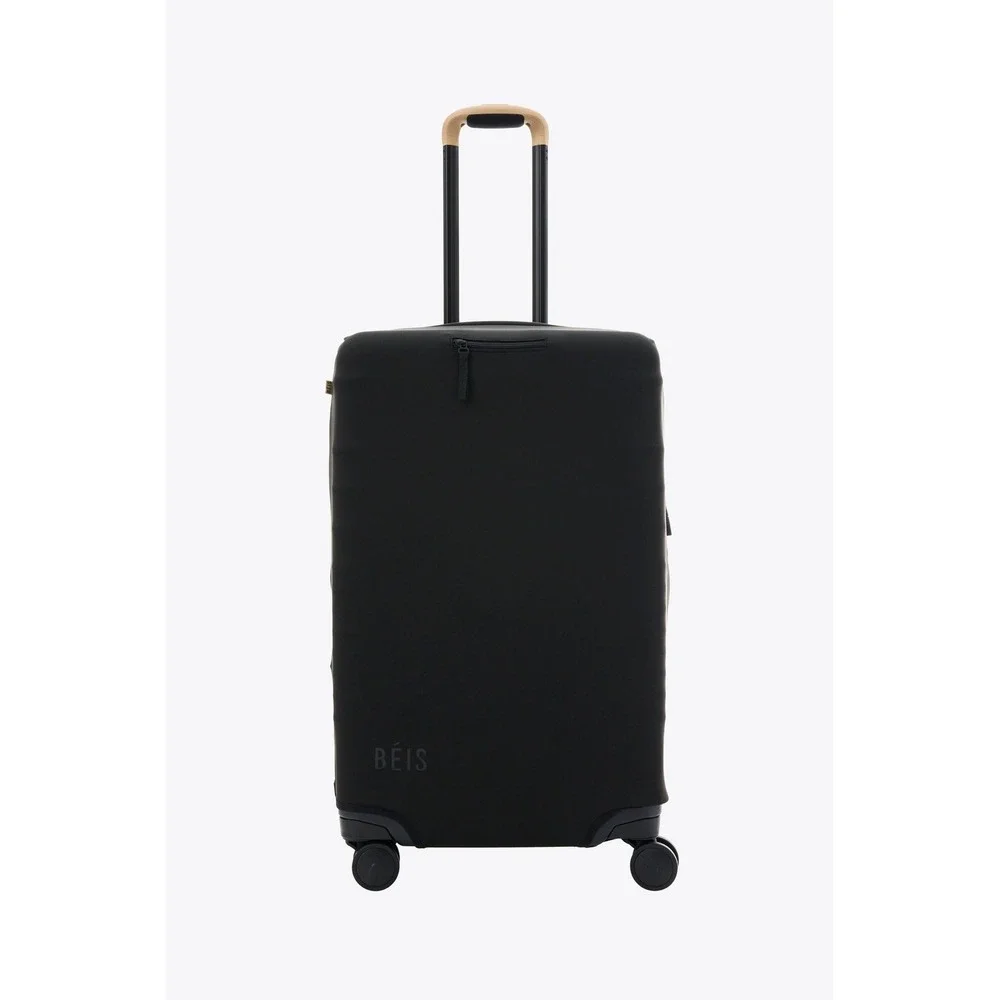 BEIS Black Medium Check-In Luggage Cover Suitcase Protector